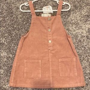 2/3 T Dusty Pink Corduroy jumper